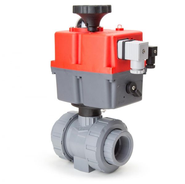 Threaded Inch | Electric Actuated | ABS Ball Valve